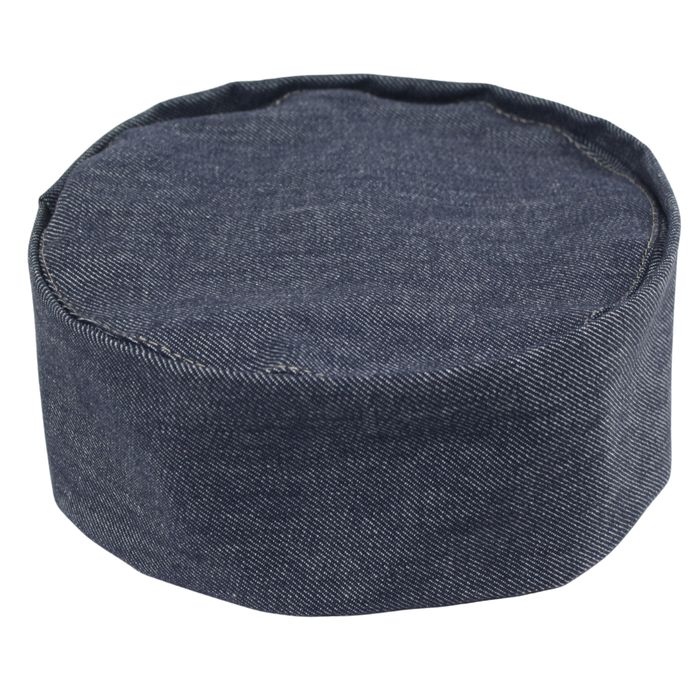 Work Range Skull Cap Denim With Contrast Stitching