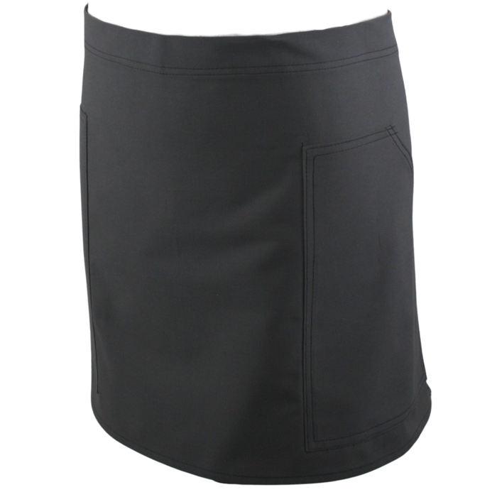 Work Range Waist Apron Cotton Canvas With 2 Hip Pockets 79cm X 42cm