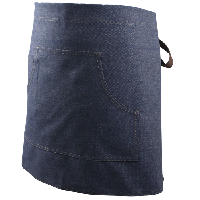 Work Range Waist Apron Denim With 1 Middle Pocket 75cm X 42cm