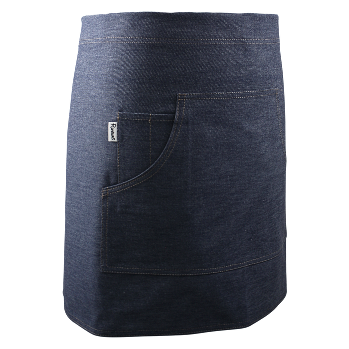 Work Range Waist Apron Denim With 1 Middle Pocket 75cm X 42cm