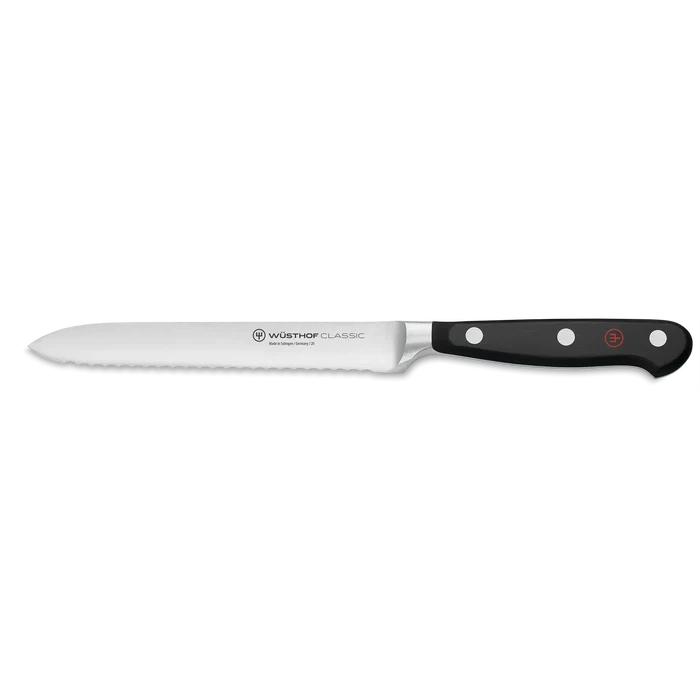 WÜSTHOF Classic Serrated Utility / Sausage Knife 14cm (1040101614)
