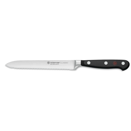WÜSTHOF Classic Serrated Utility / Sausage Knife 14cm (1040101614)