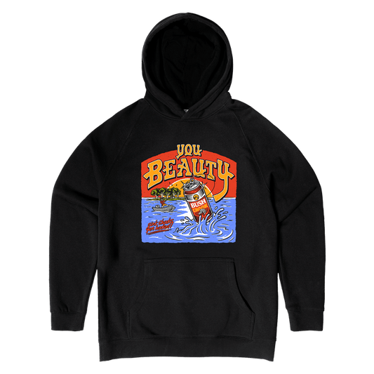 You Beauty Hoodie Black Hoodie Bush Chook