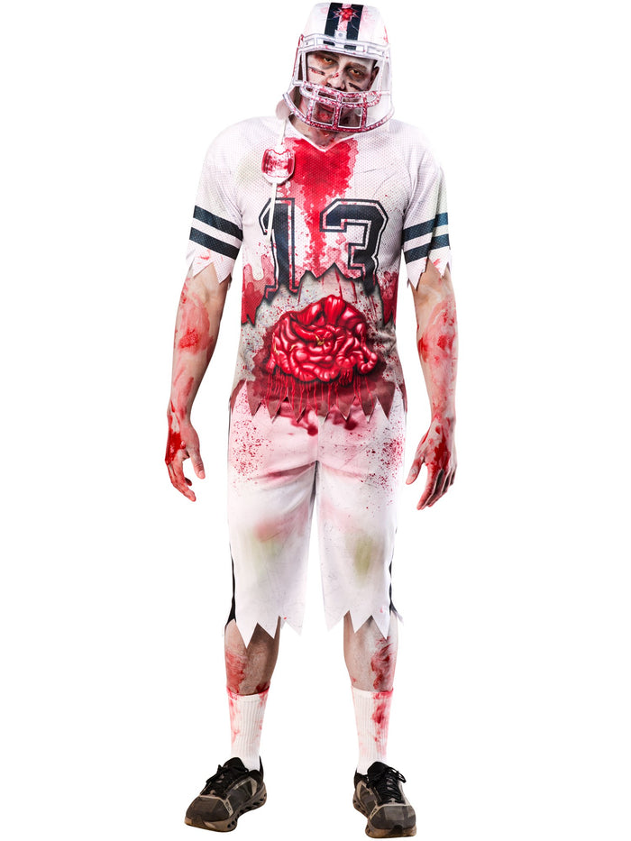 Zombie American Footballer Adult Costume