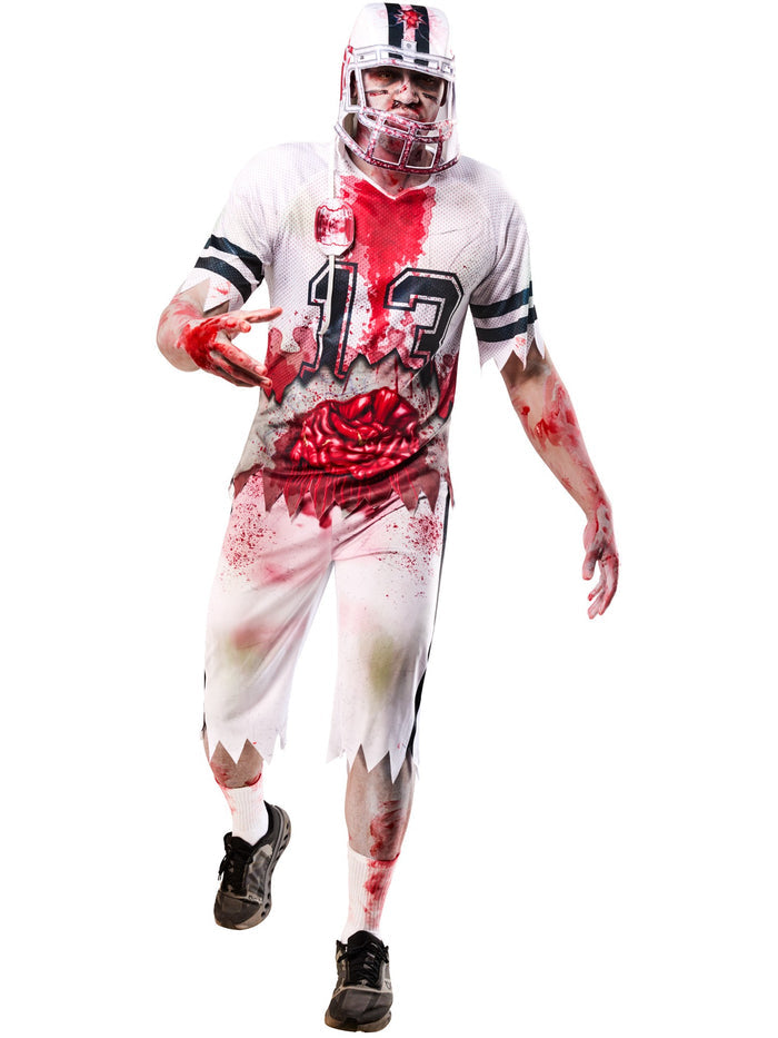 Zombie American Footballer Adult Costume