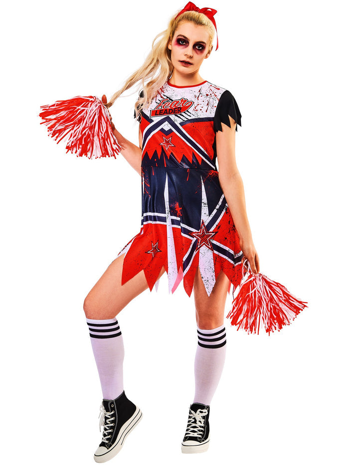 Zombie Cheerleader Adult Costume